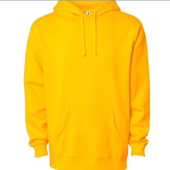 Heavyweight Hooded Drawstring Pullover Sweatshirt - Picture 1 of 4